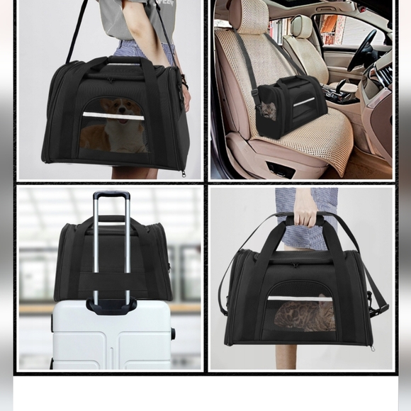 Pet Travel Carrier small dog/cat NWOT - Picture 8 of 10